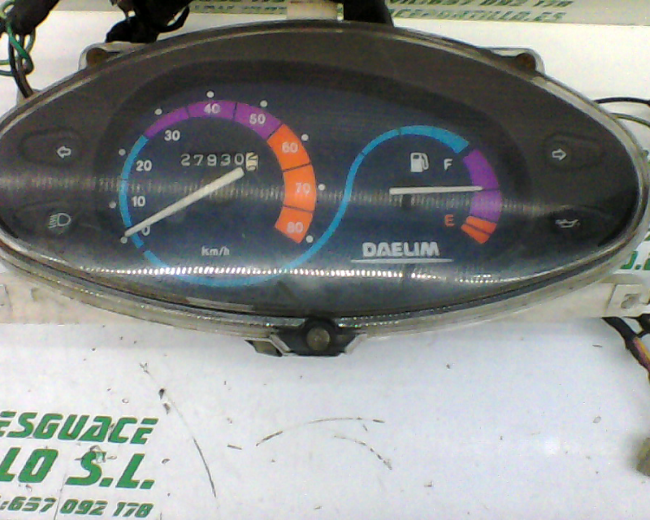 Cuentakilómetros Daelim Message  50 (1997-1999)