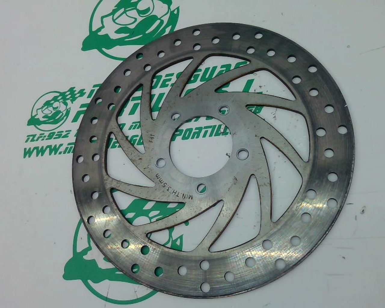 Disco de freno delantero derecho Derbi RAMBLA 300 (2011-2012)