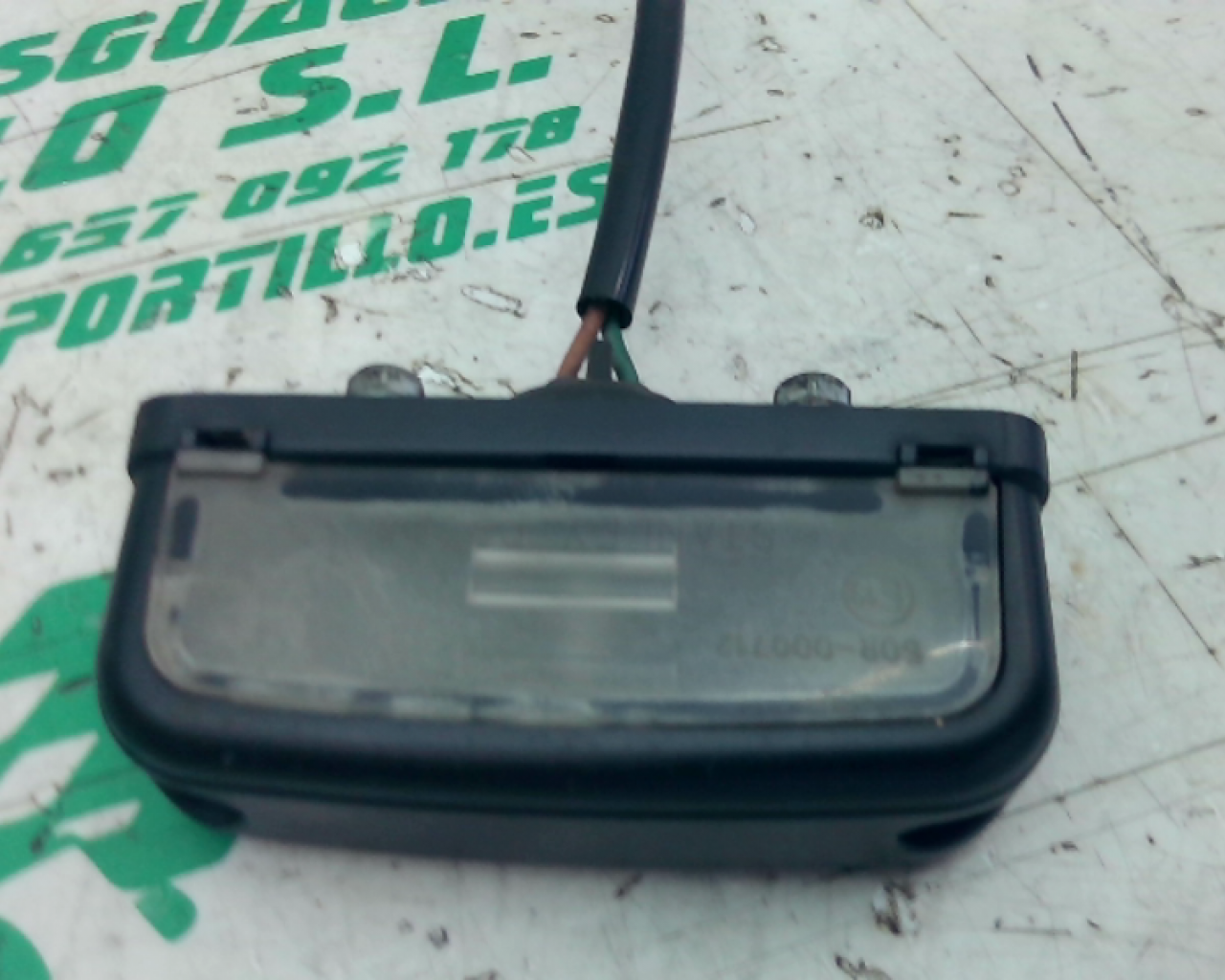 Luz de matricula Honda Pcx 125 (2010-2012)