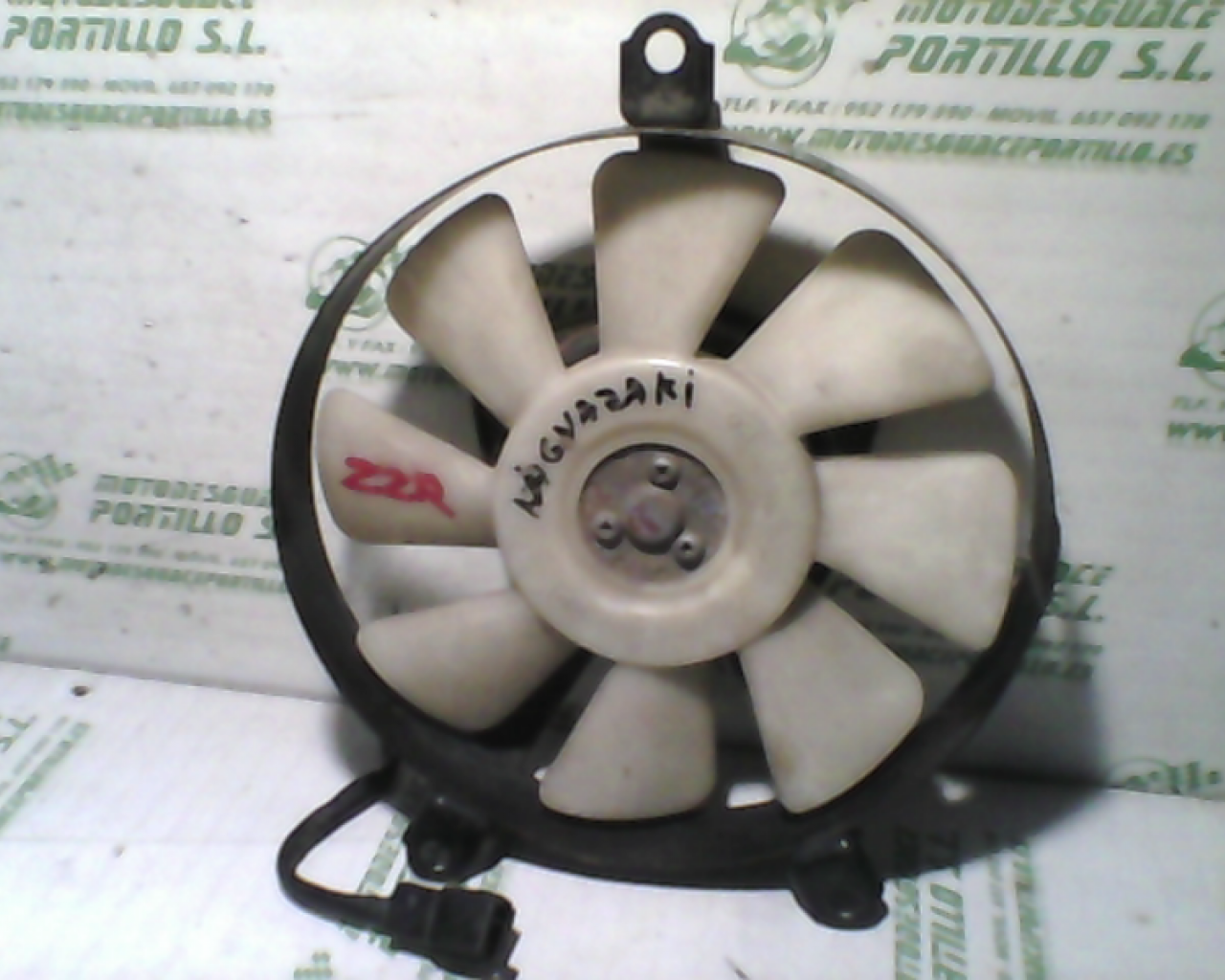 Ventilador del radiador Kawasaki ZZR-600 (1990-1992)