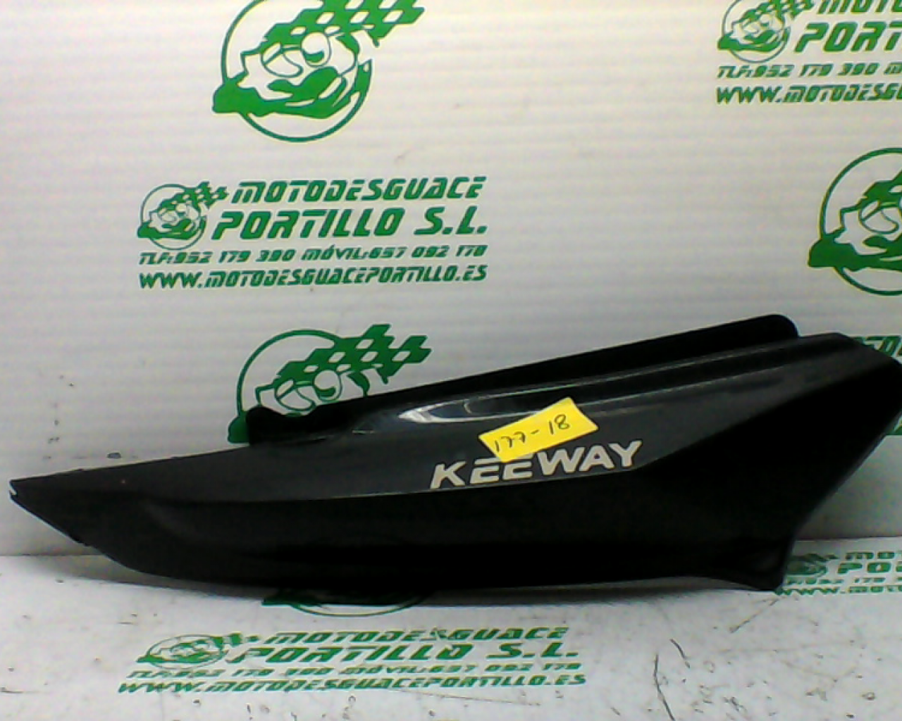 Carcasa lateral trasera izquierda Keeway SPEED 125  (2011-2012)