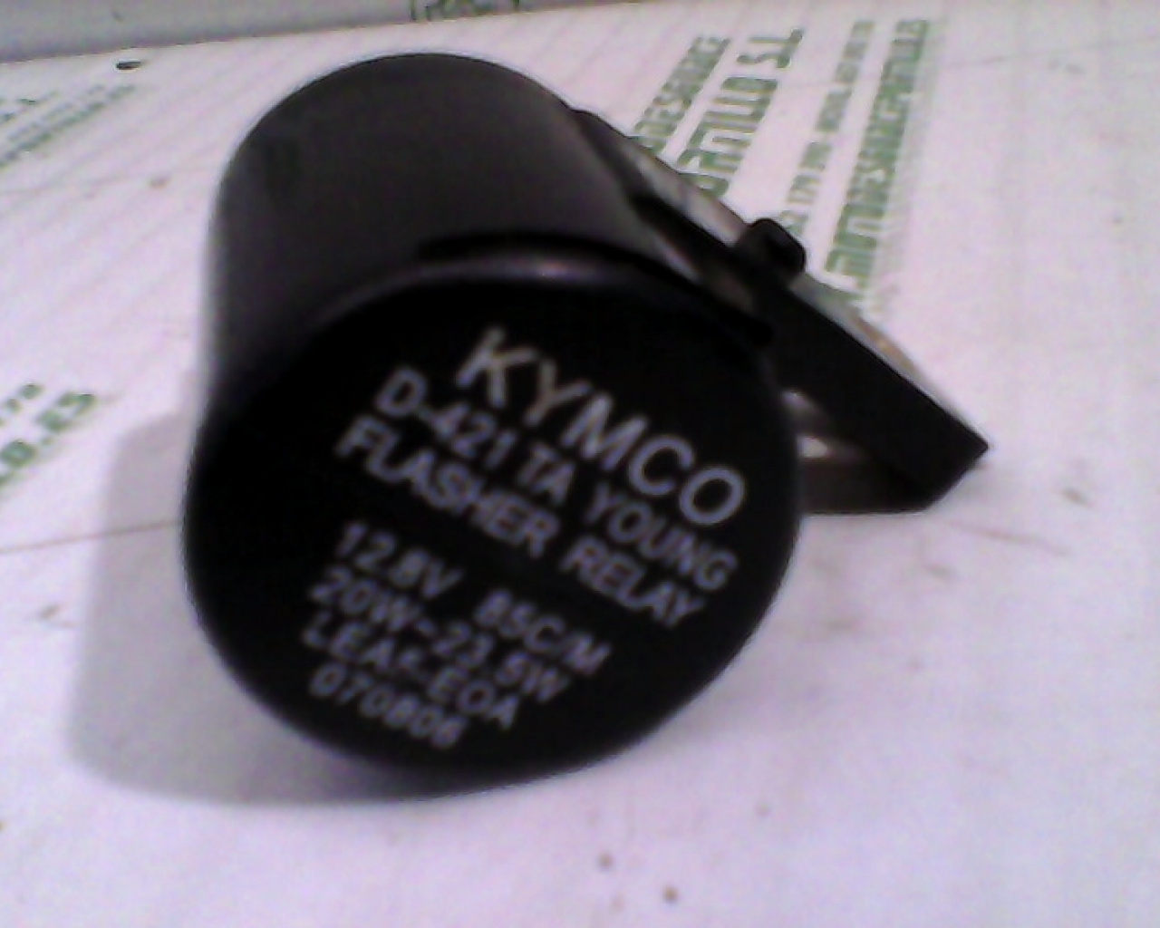 Rele de intermitencia Kymco Yager 125 (2008-2010)