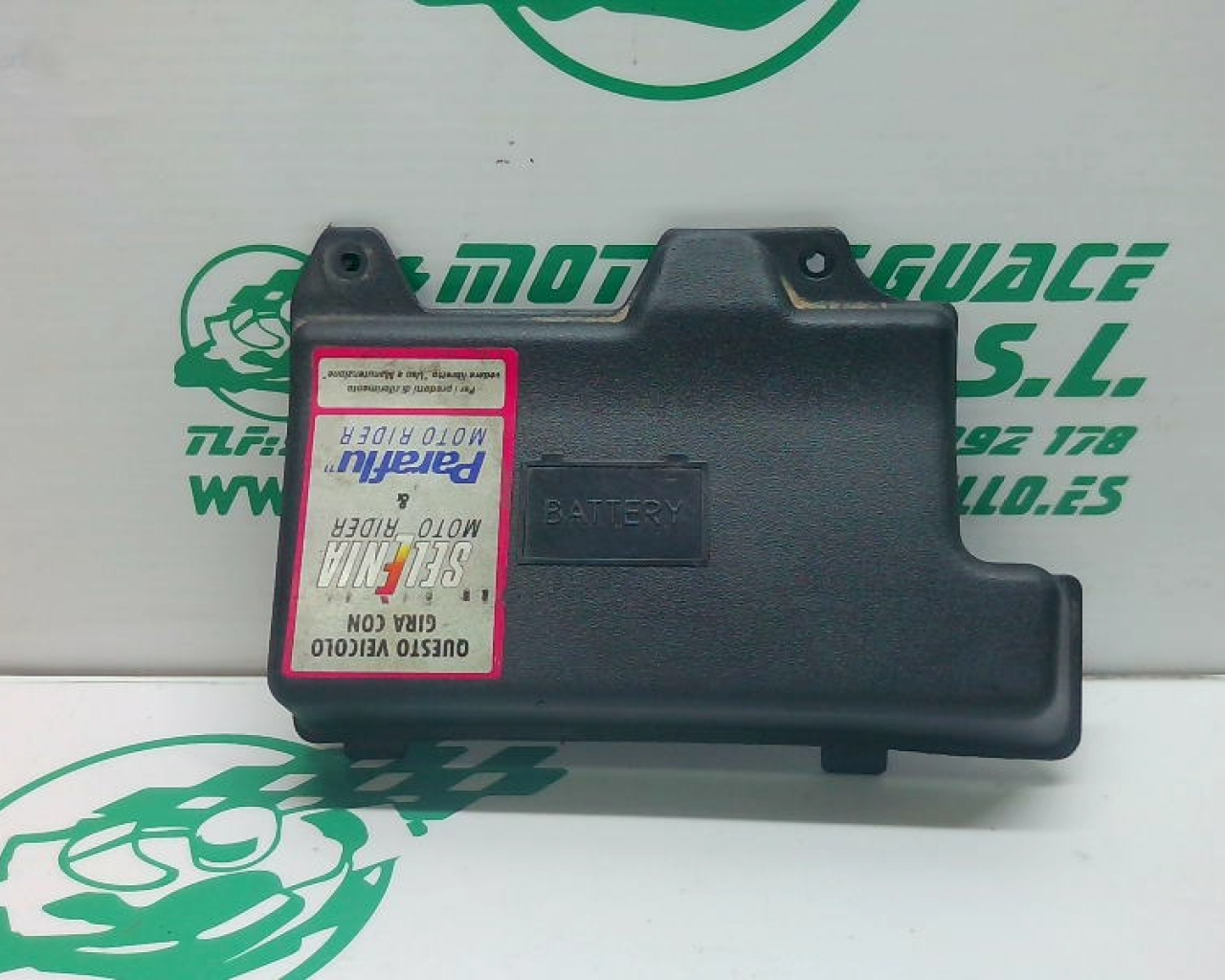 Tapa batería Piaggio ZIP H2O 2T 3   50 (2003-2013)